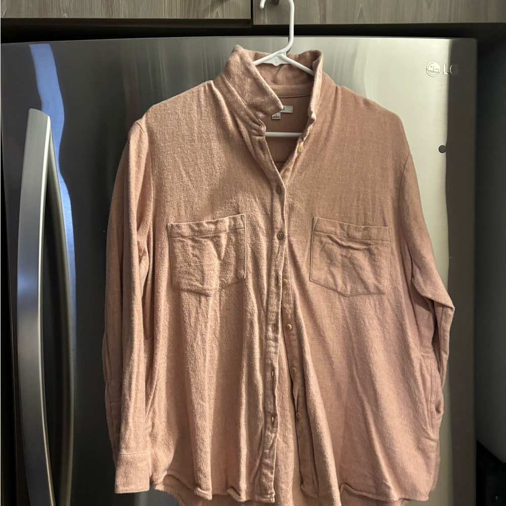 Madewell Soft Blush Button-Down Shirt